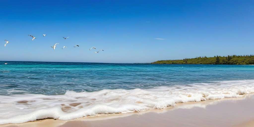 alt=dia claro en el mar con olas y arena para tratamiento de talasoterapia
